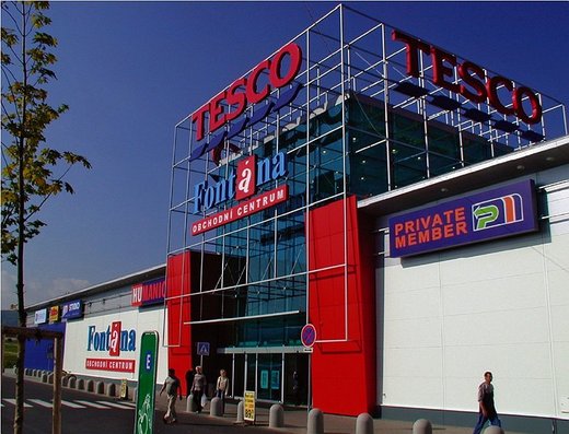 Obchodní centrum TESCO Karlovy Vary